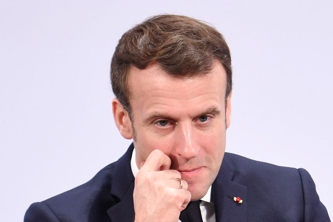 El presidente francés, Emmanuel Macron 