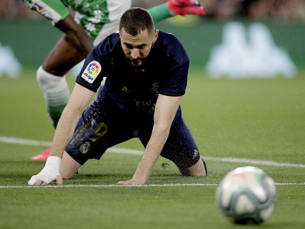 Ramos cedió el penalti a Benzema, que empató antes del descanso