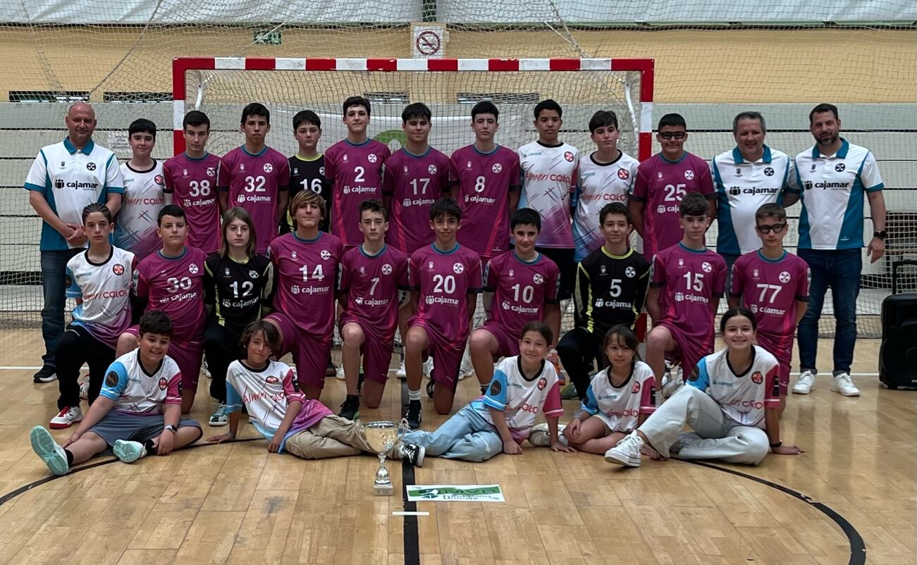 El Cajamar Urci Almería “A” se ha proclamado campeón del Campeonato de Andalucía de Deporte Base (CADEBA) Infantil Masculino.