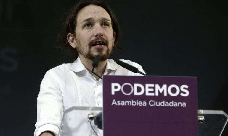 Pablo Iglesias, secretario general de Podemos