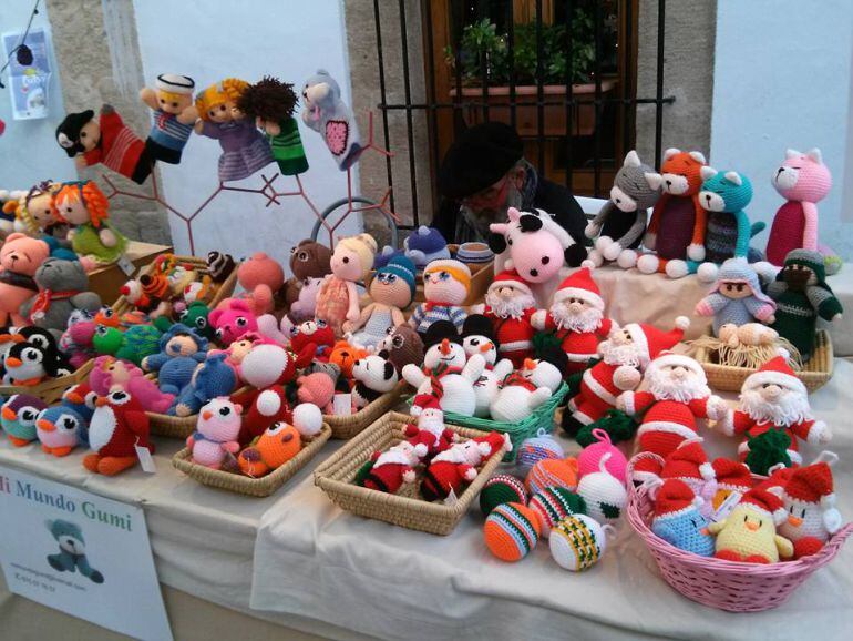 Imagen de uno de los puestos de la Fira de Nadal de diciembre de 2015