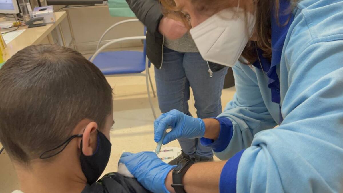 Jaén es la provincia andaluza que mayor porcentaje de menores vacunados tiene en plena sexta ola