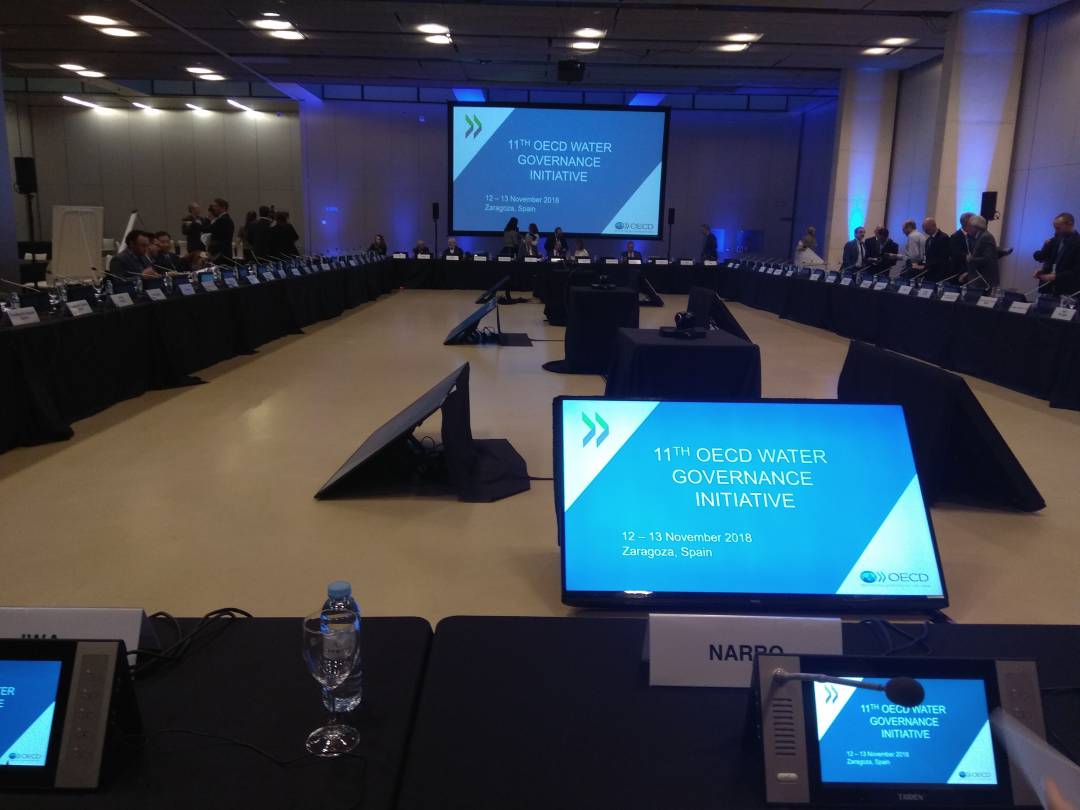 IX Reunión de la Iniciativa para la Gobernanza del Agua en el Palacio de Congresos de Zaragoza