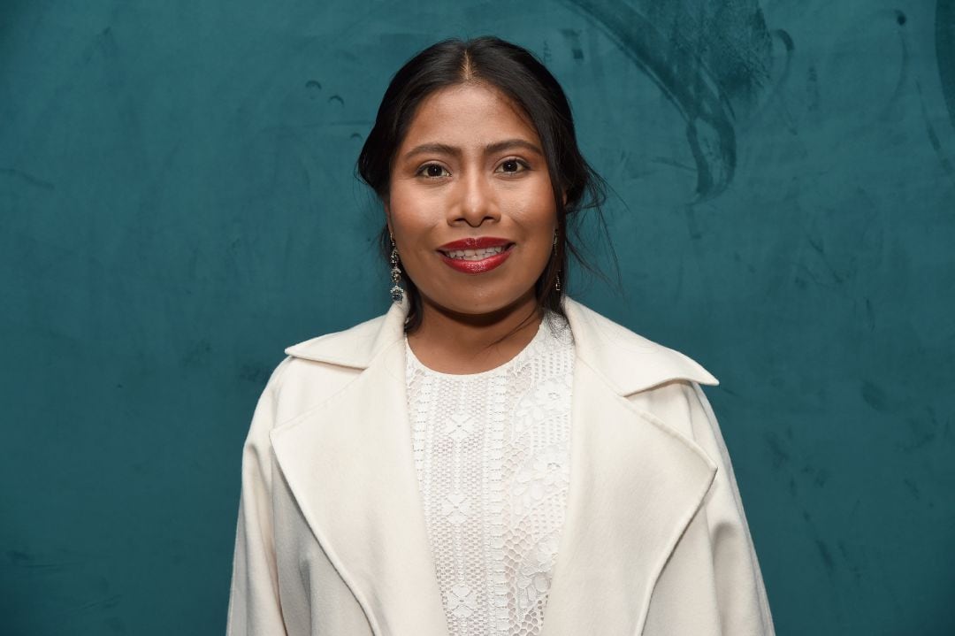 La actriz Yalitza Aparicio en la anual fiesta a las mujeres nominadas a los Premios Oscar 