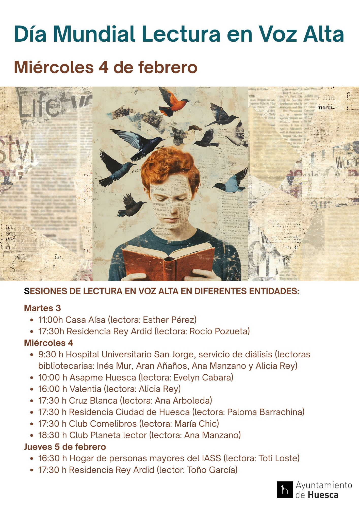 Cartel de la actividad