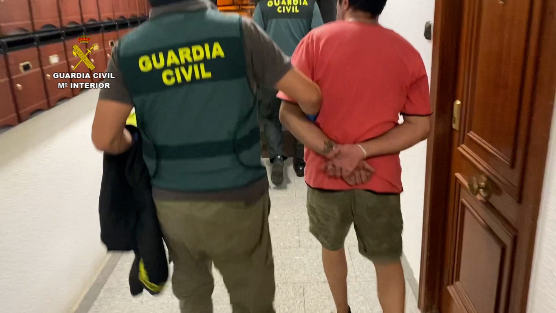 Detencción por parte de la Guardia Civil de dos personas acusadas de matar a un joven en La Cistérniga