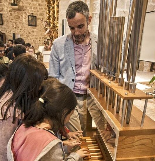 Vadocondes acerca la cultura organística a los niños y niñas