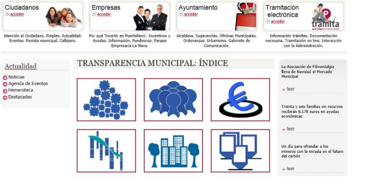 Portal Transparencia Ayuntamiento Puertollano