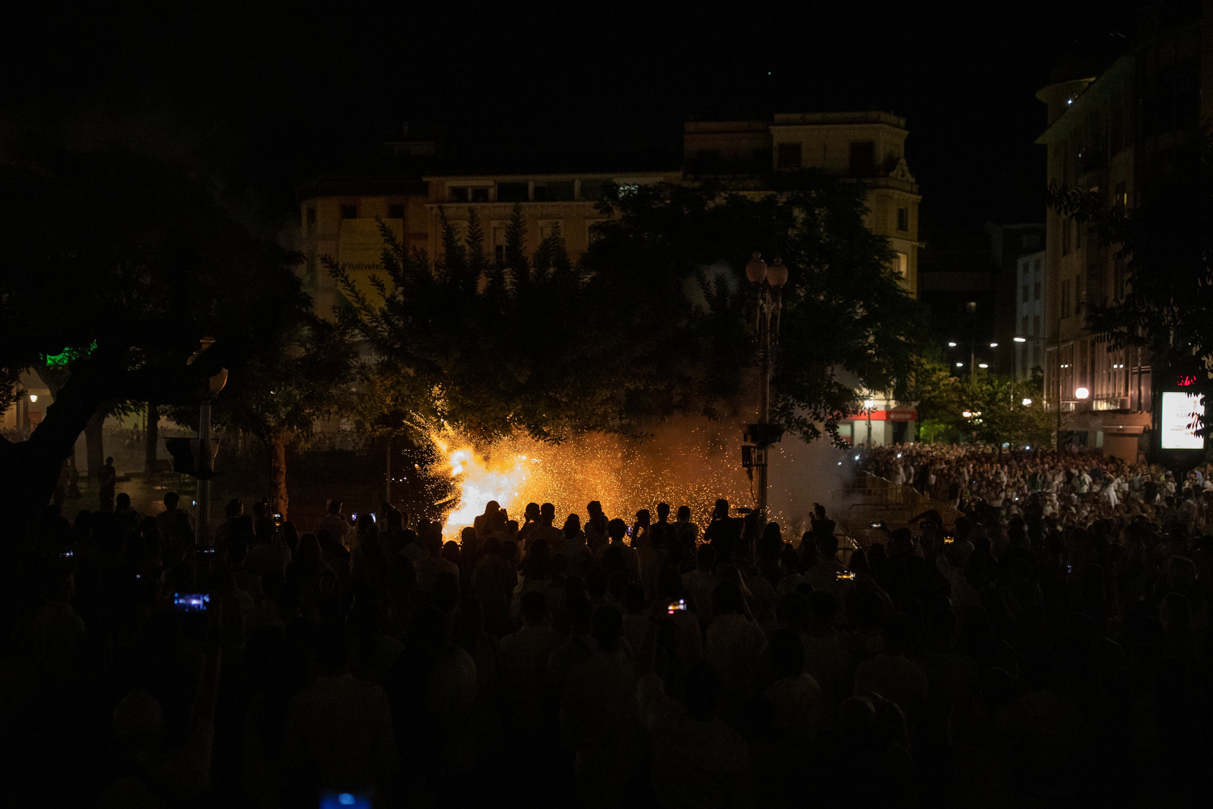 Traca fin de fiestas San Lorenzo