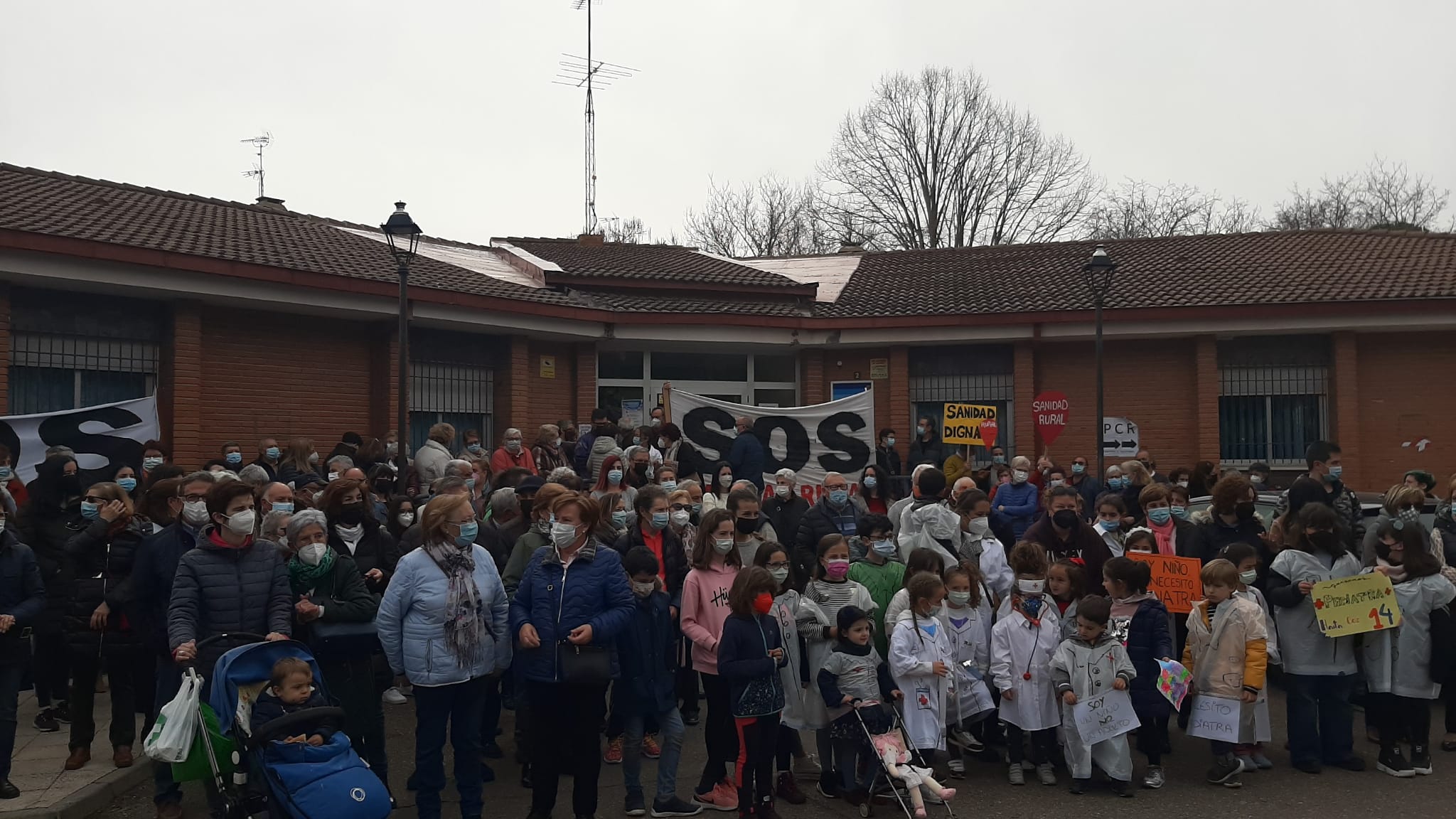 Concentración de Roa por la Calidad de la Sanidad Pública Rural