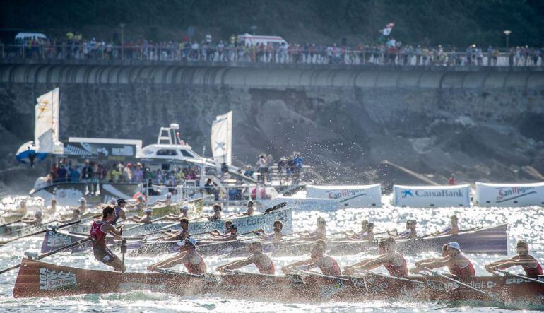 Imagen de una regata de la pasada temporada