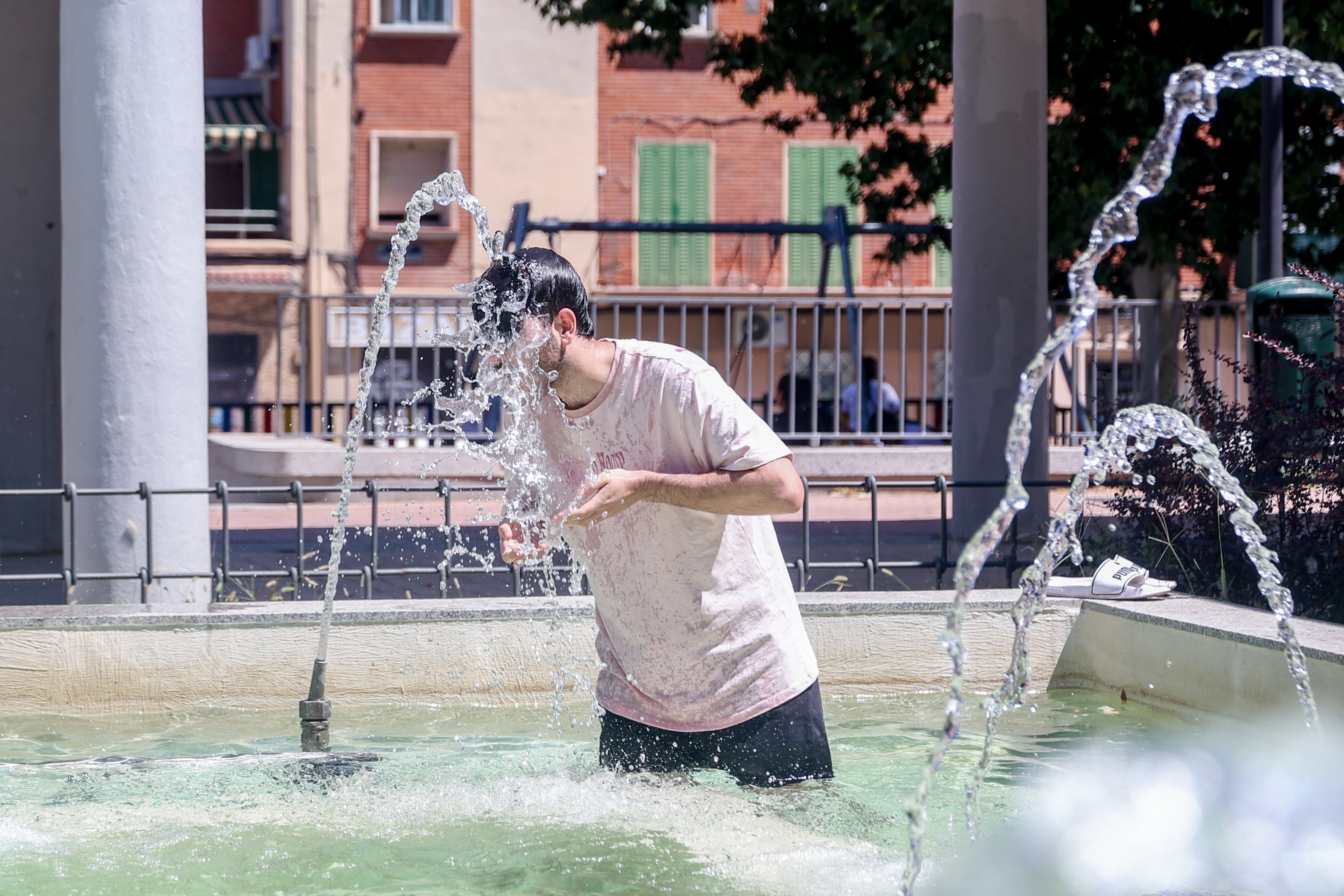 Ola de calor en Madrid