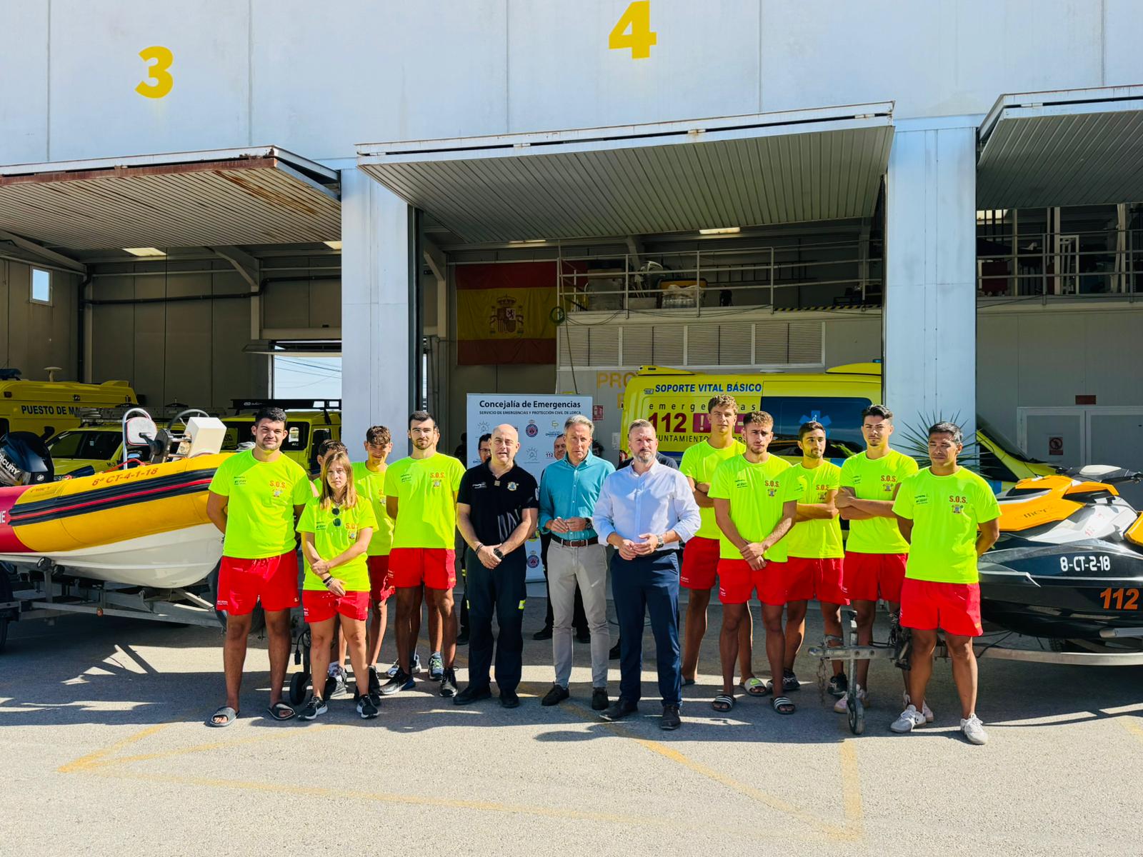 El Plan Copla cierra en Lorca con 83 incidencias atendidas.