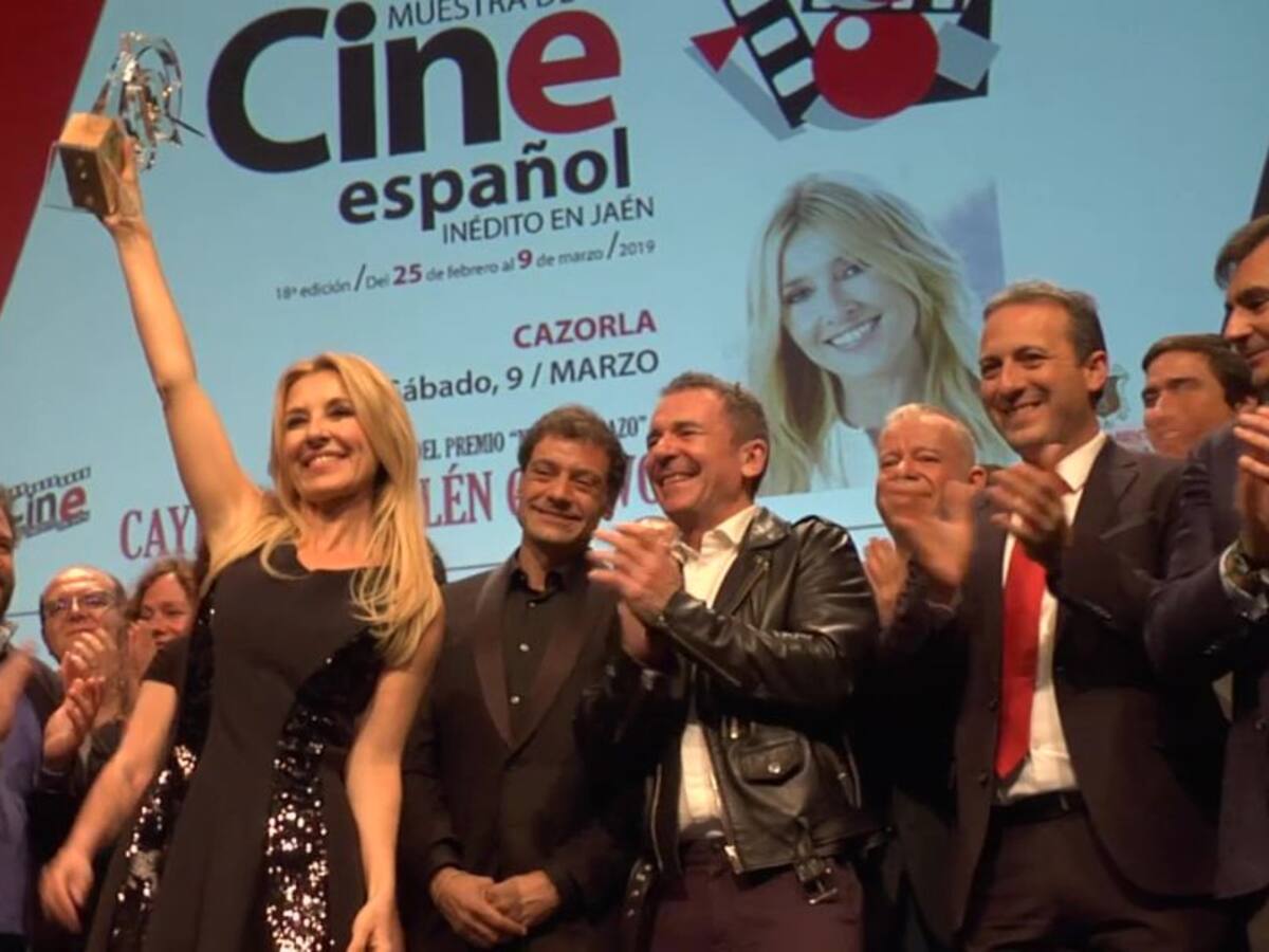 Cayetana Guillen Cuervo recibe el premio Miguel Picazo en Cazorla