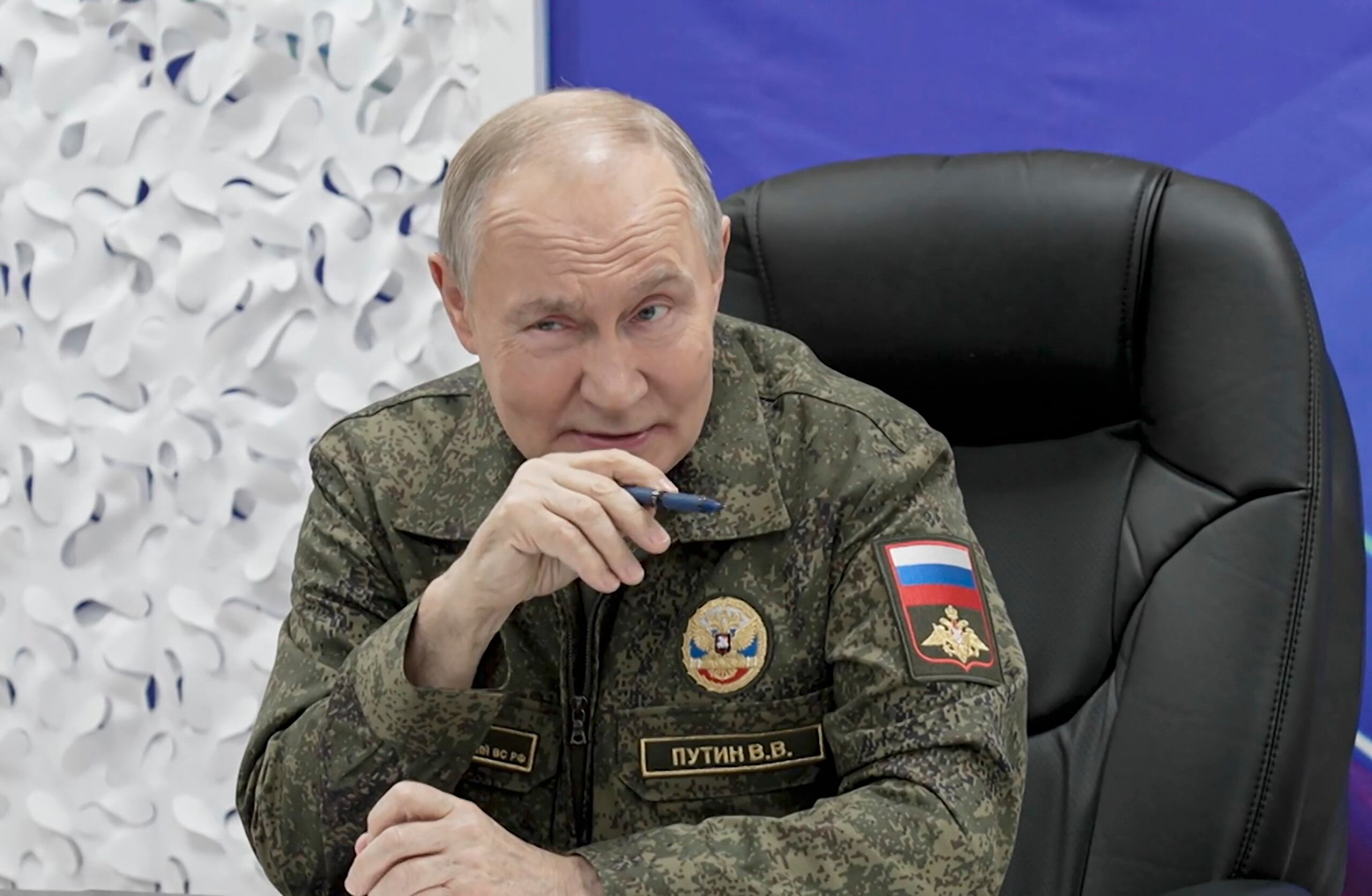 Foto de archivo de Putin