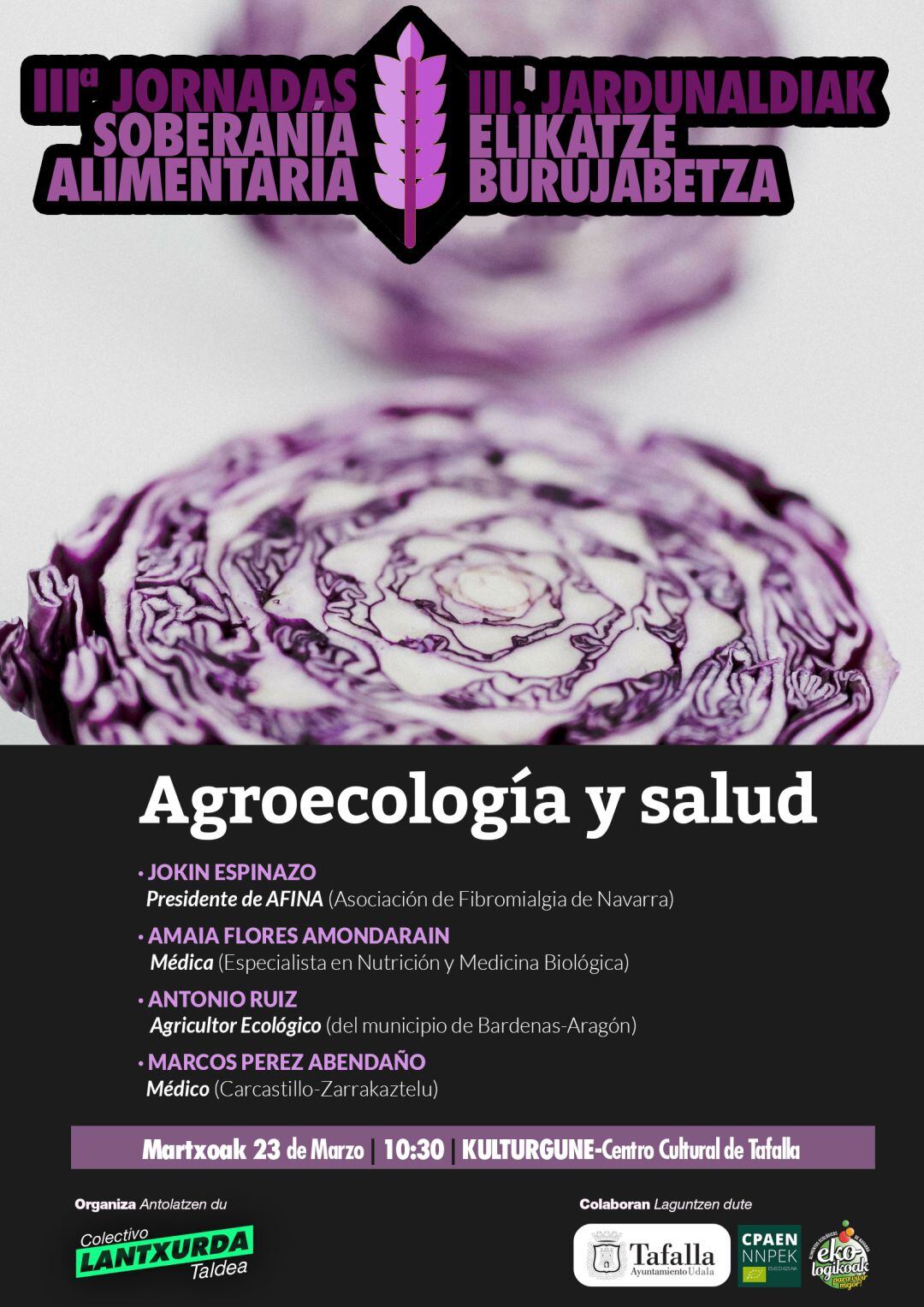 Cartel anunciador de las jornadas