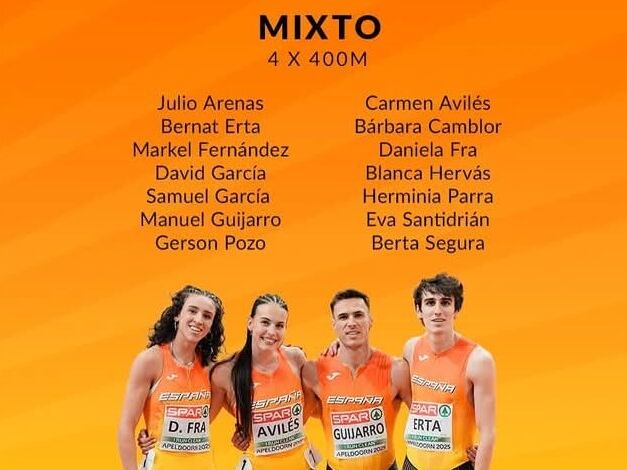 Lista del mixto 4X400