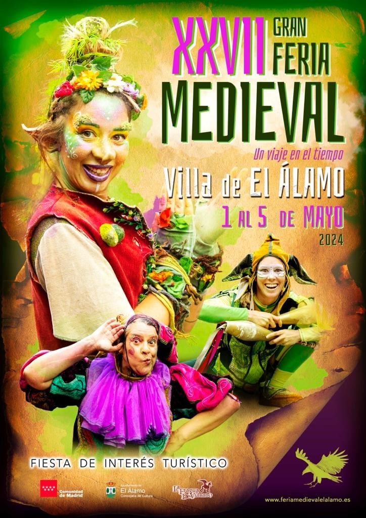 Cartel de la Gran Feria Medieval de El Álamo