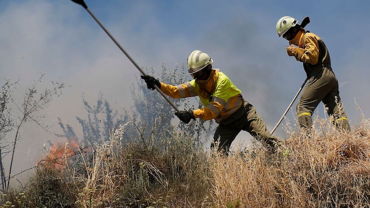 Incendios, la lucha que Bizkaia afronta cada otoño