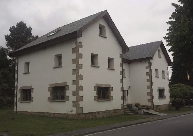 Poblado de Bárcena, hoy de la Confederación Miño-Sil