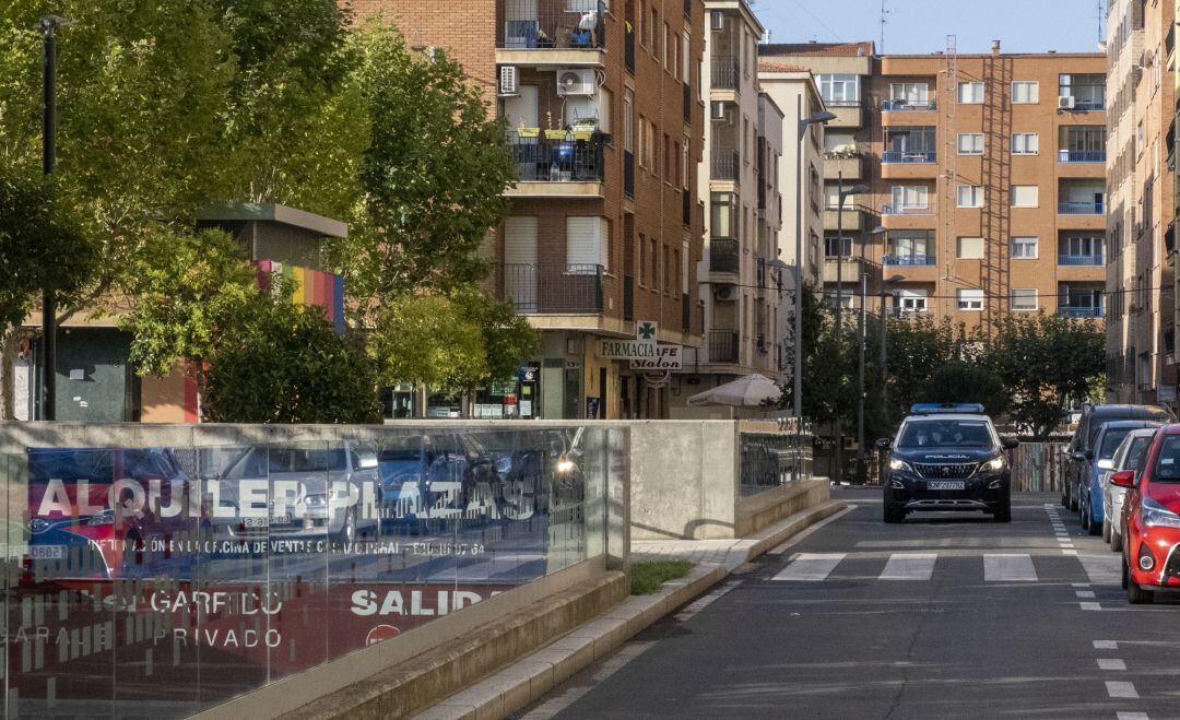 Calle donde ha tenido lugar el tiroteo