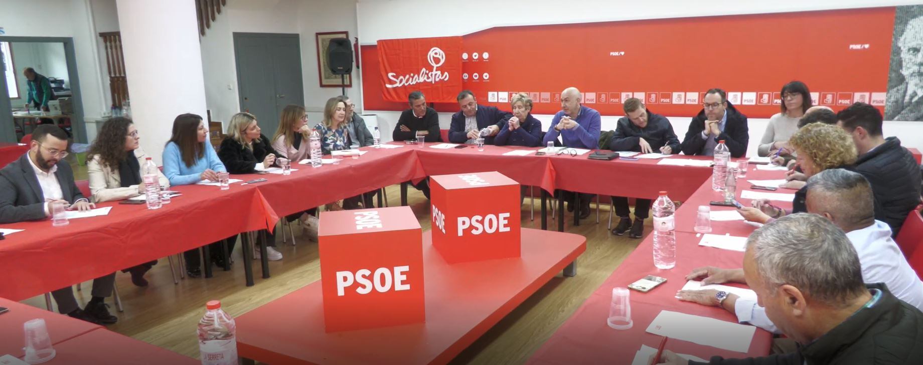 Reunión de la Ejecutiva del PSOE de Elche