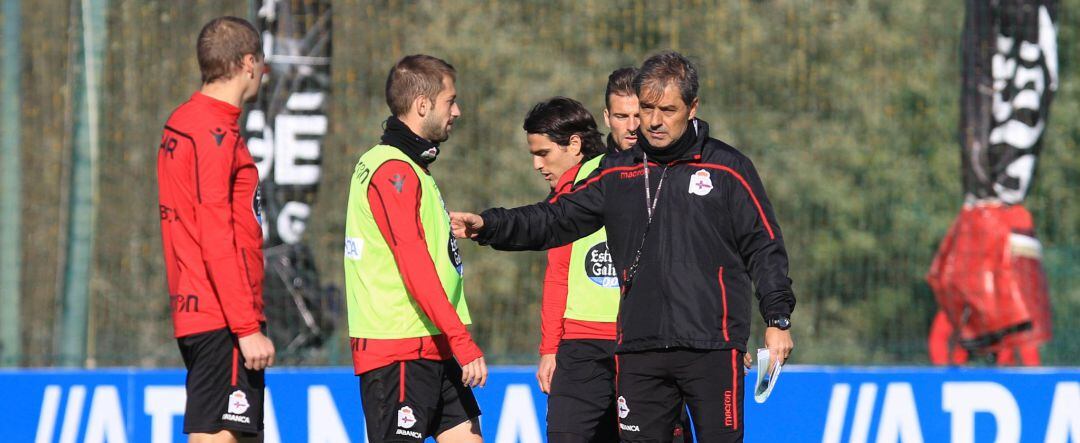 Entrenamiento del Deportivo de A Coruña