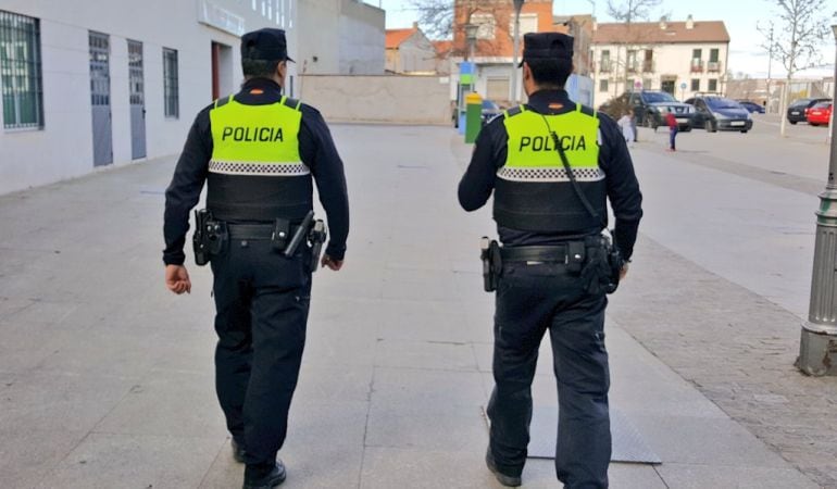 Agentes de Policía Local en San Martín de la Vega