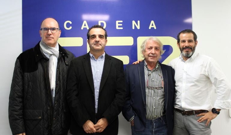 Manuel Villar, Miquel González, Pedro Nuño de la Rosa y Carlos Arcaya