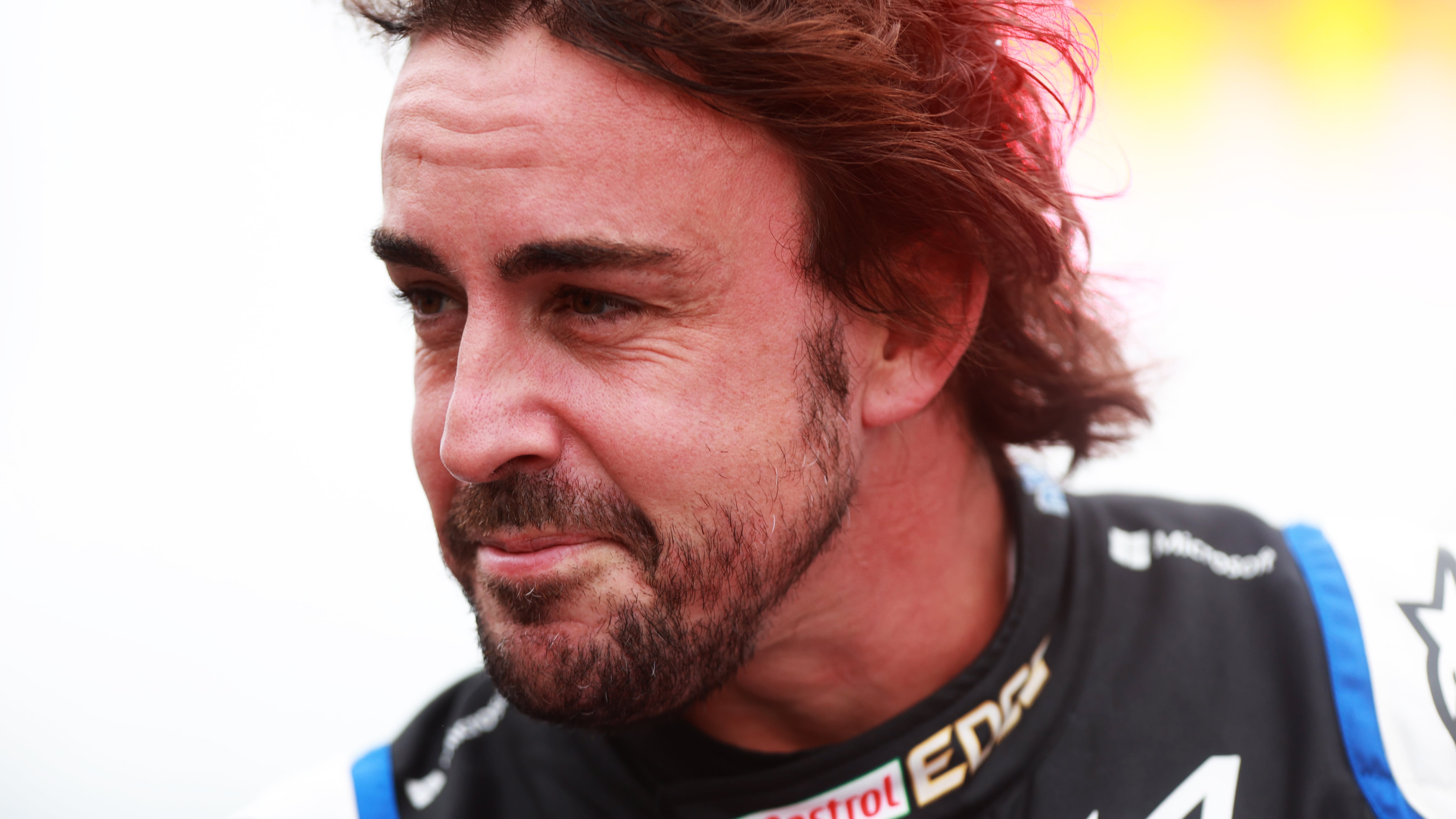 Fernando Alonso, después de quedar 2º en la qualy de Canadá