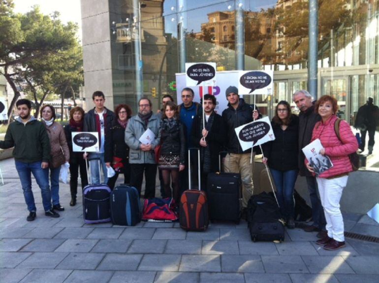 Representantes de Unidad Popular.