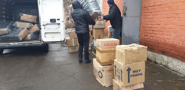 Parte del material recogida en diferentes puntos de Málaga