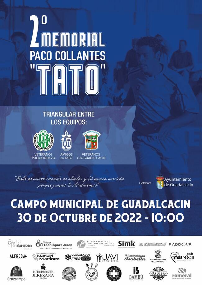 Cartel del Trofeo de Fútbol