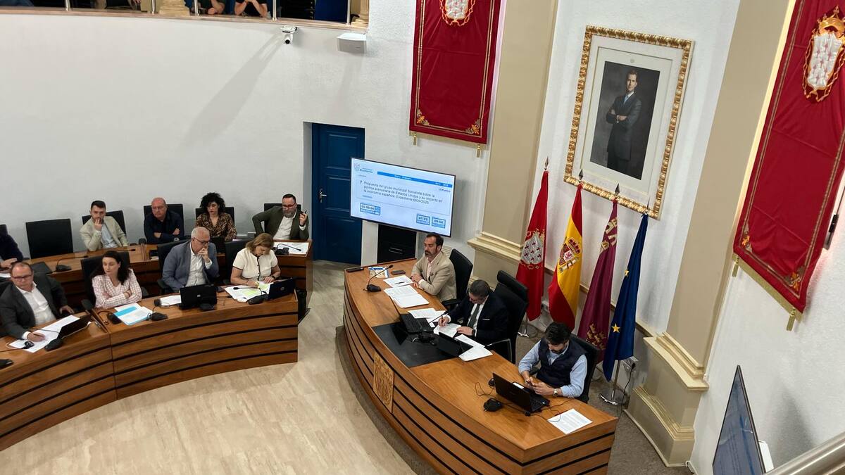 Joaquín Buendía presenta esta mañana su renuncia oficial a la Alcaldía en el pleno de Alcantarilla