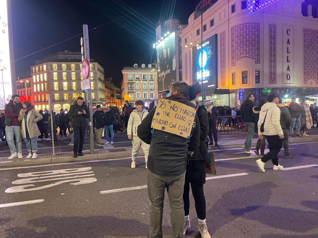 Manifestación en Madrid por el 25N
