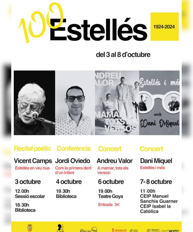 Programación organizada en l'Olleria