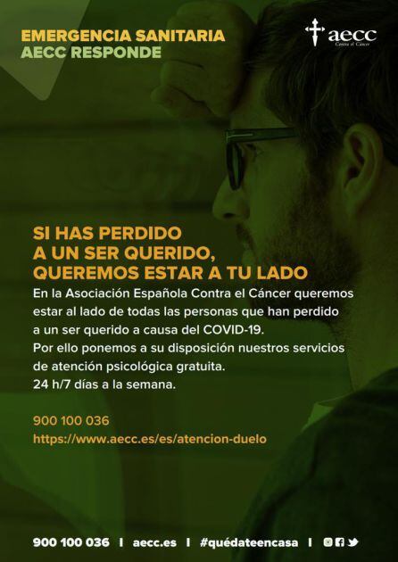 Cartel de la iniciativa de la AECC