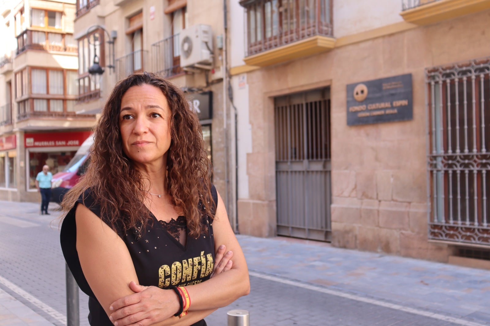 Isabel Casalduero, portavoz del PSOE en Lorca