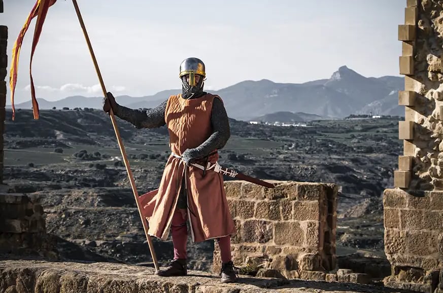 Imagen de la web del Castillo de Montearagón