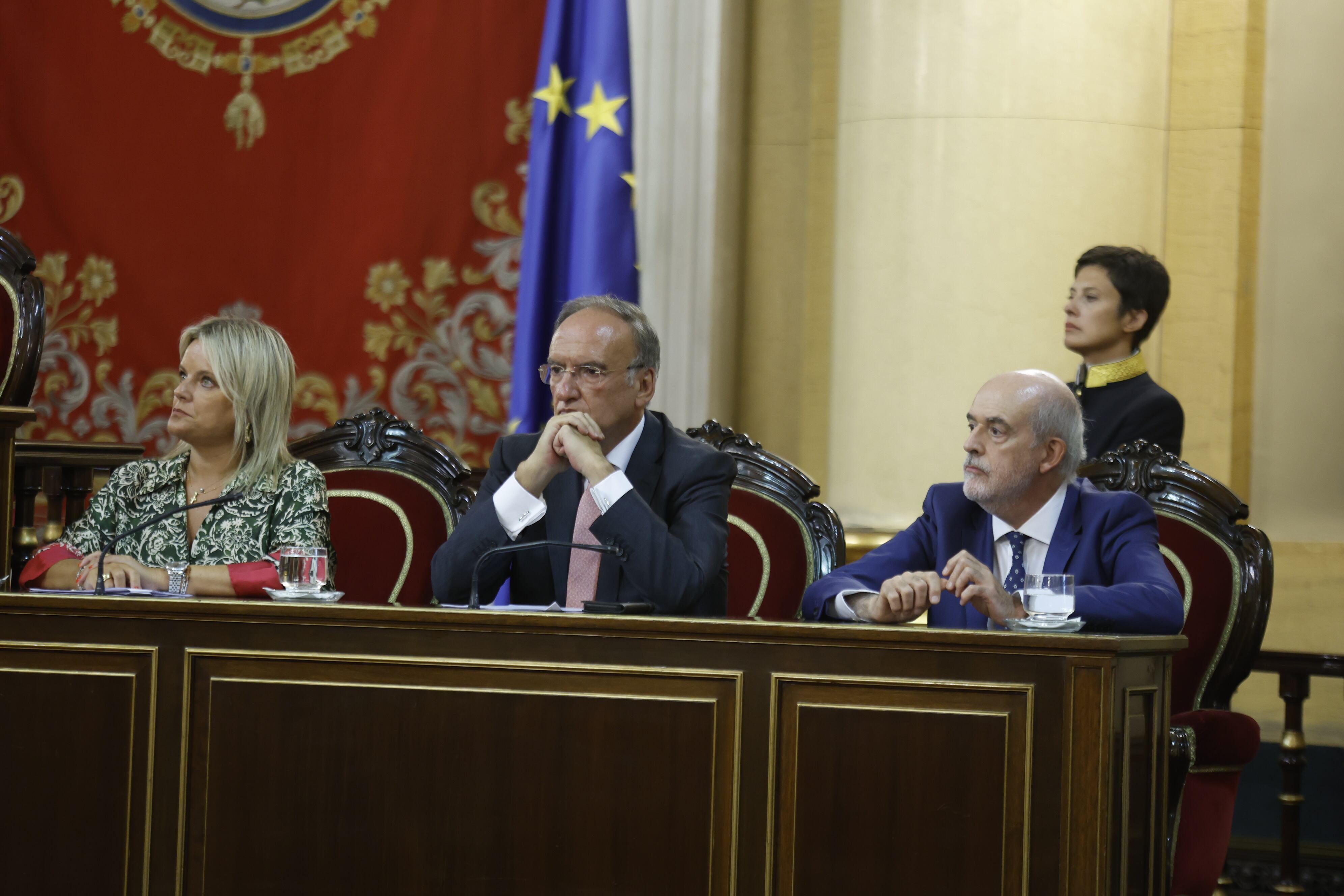 Manuel Fajardo Palarea en la Cámara Alta.