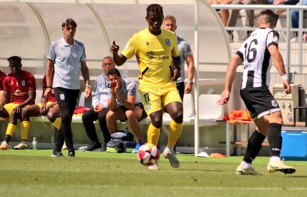 Un lance del partido