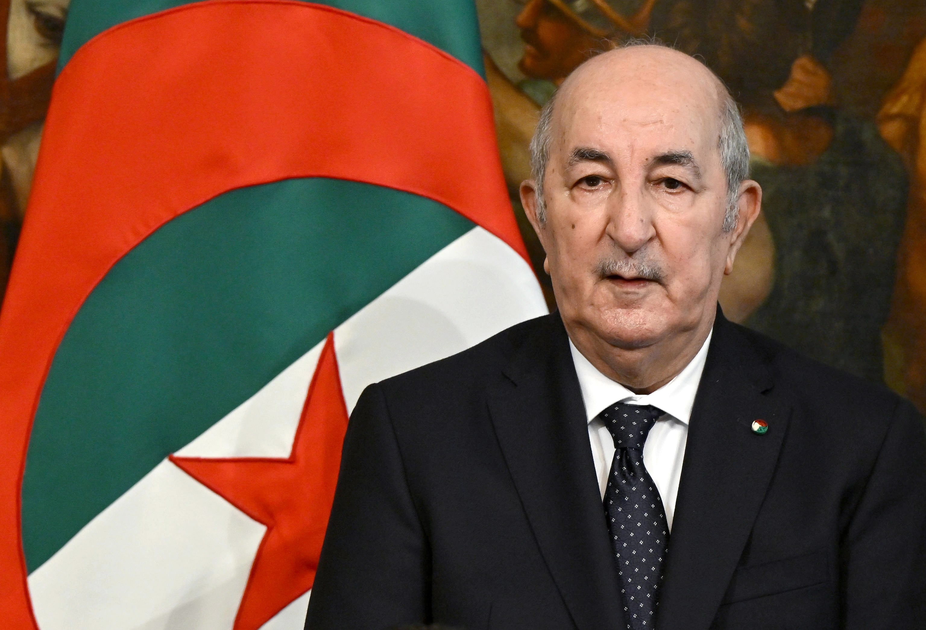 El presidente de Algeria, Abdelmadjid Tebboune