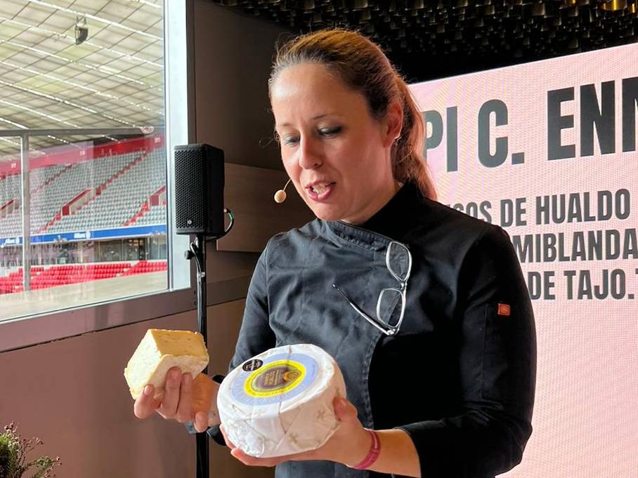 Vanessa Cruz, en la cata celebrada en Múnich.