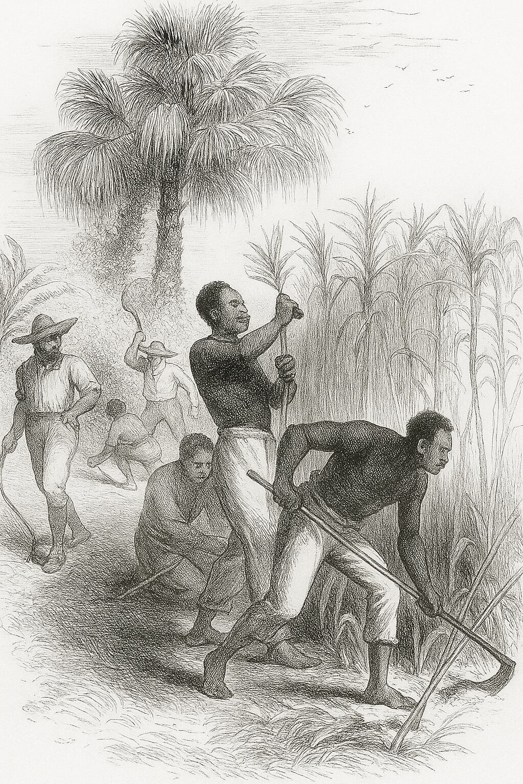 Esclaus a una plantació