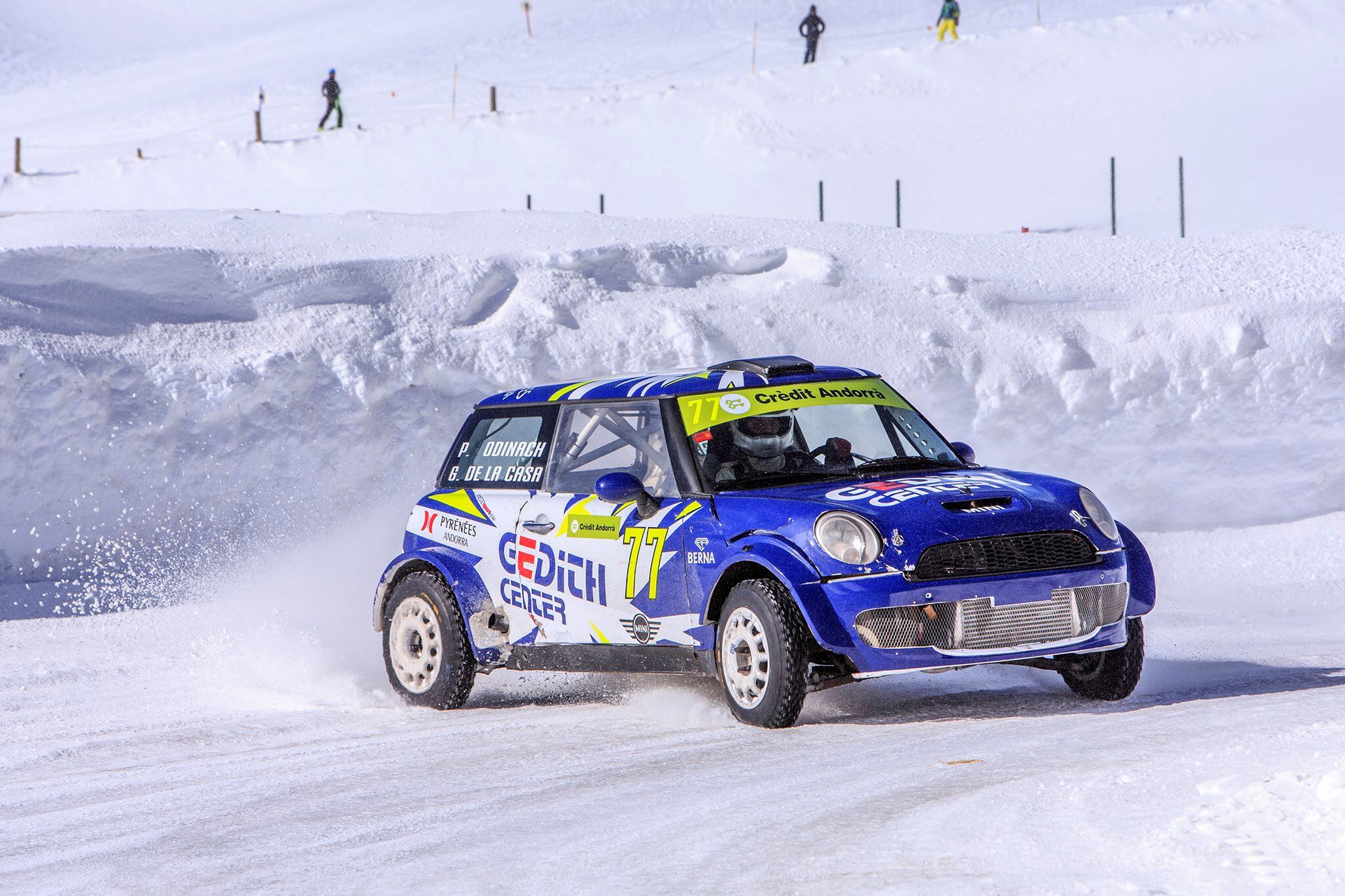 Instant de la cursa GSERIES al circuit del Port d'Envalira