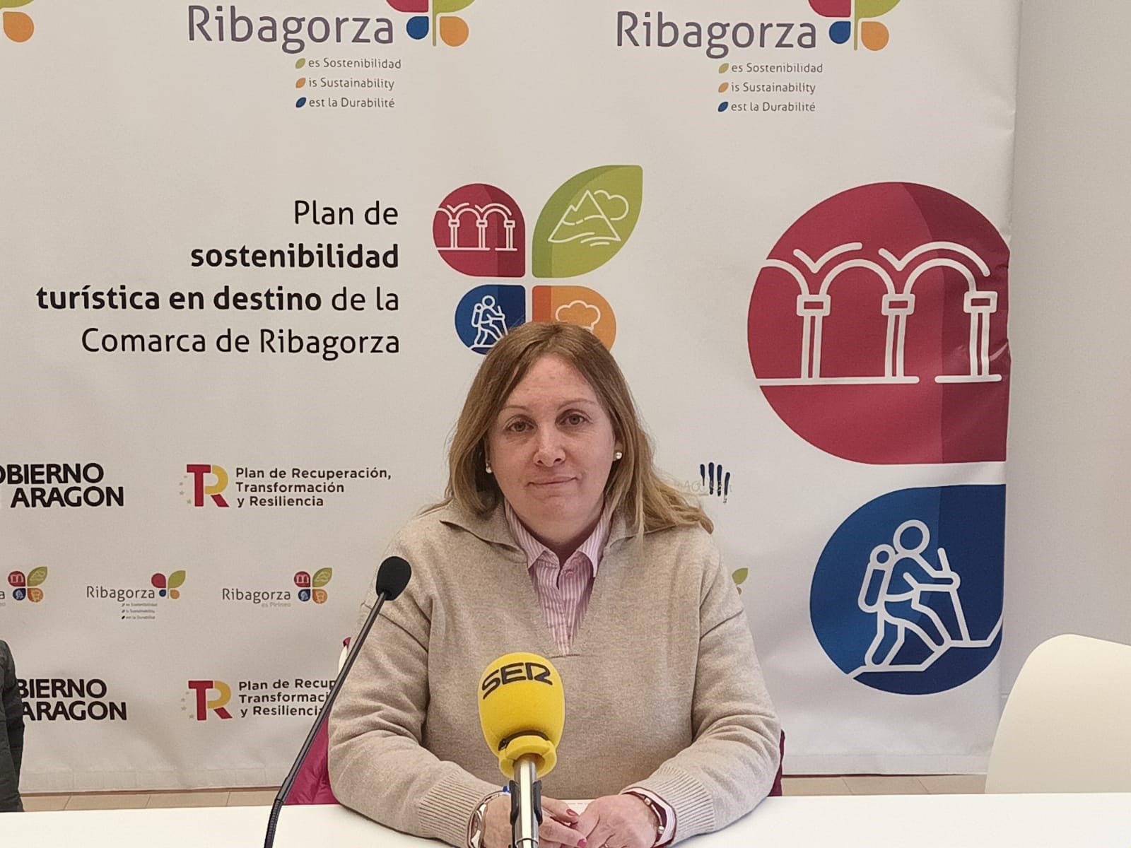 Noemí Domenech, consejera de Turismo de la Comarca de Ribagorza