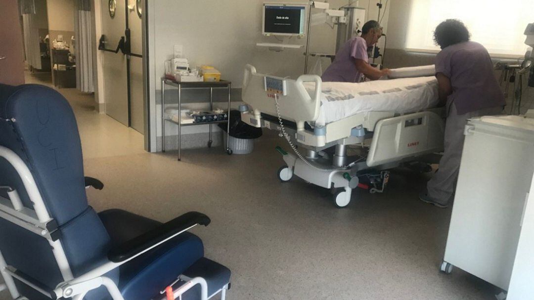 Unidad de Ciudados Intensivos del hospital Francesc de Borja de Gandia