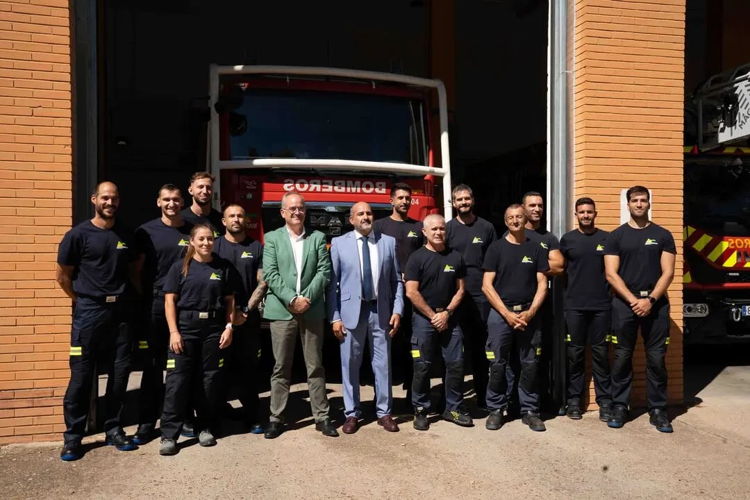Presentación nuevos bomberos SCIS