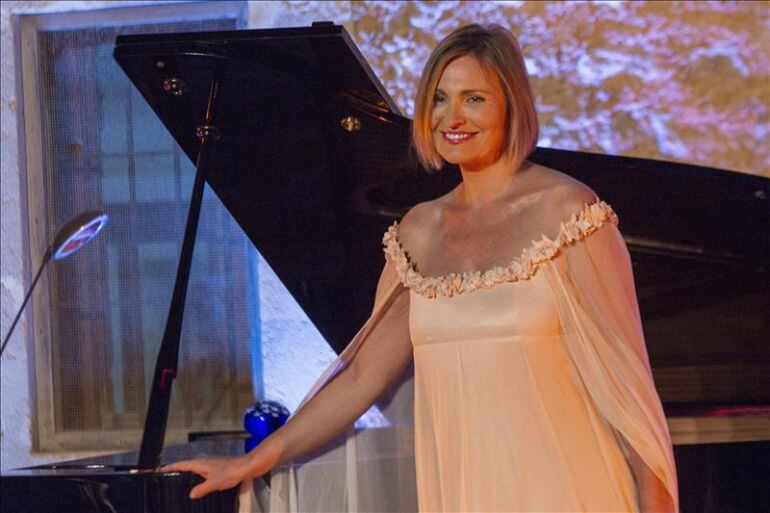 Ainhoa Arteta en una de sus actuaciones