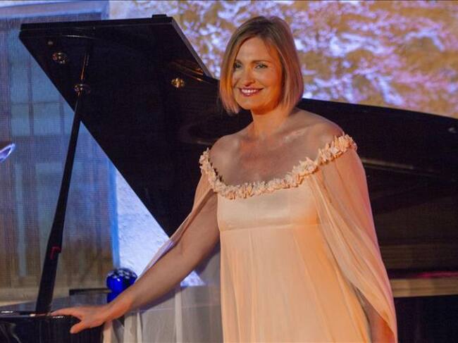 Ainhoa Arteta en una de sus actuaciones